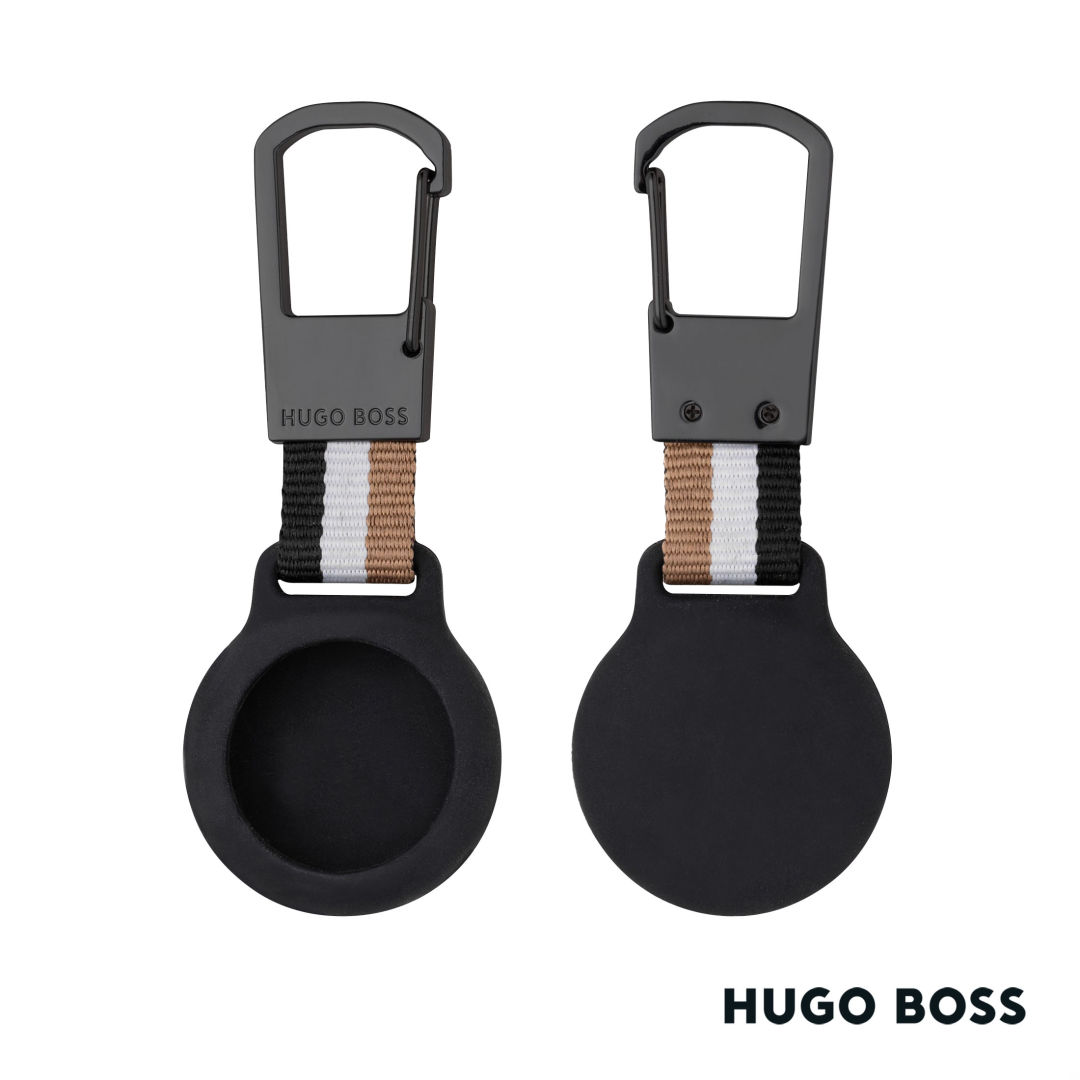 Hugo Boss® Iconic Key Ring With Air Tag Holder 5