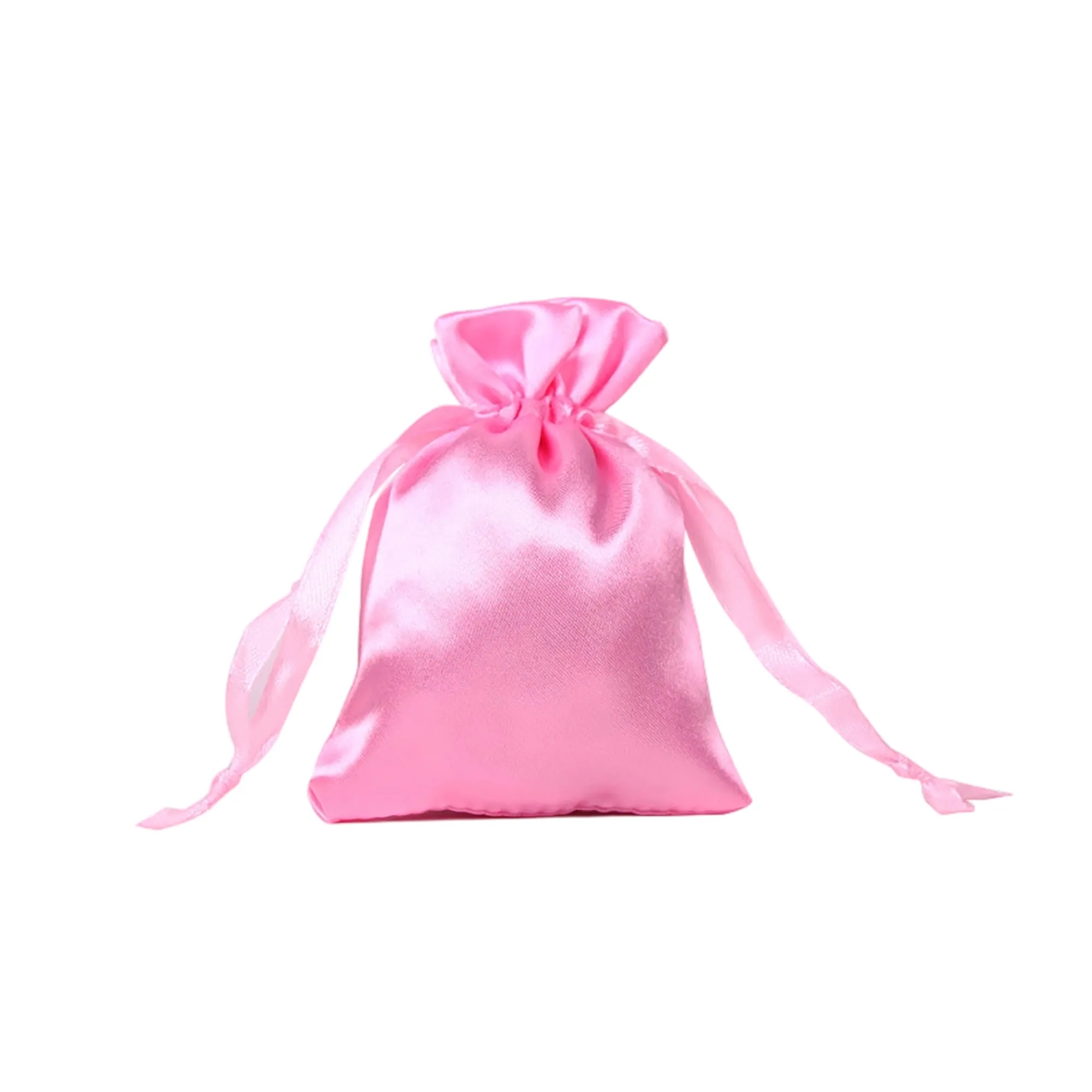 Elegant Mini Satin Drawstring Bag 14