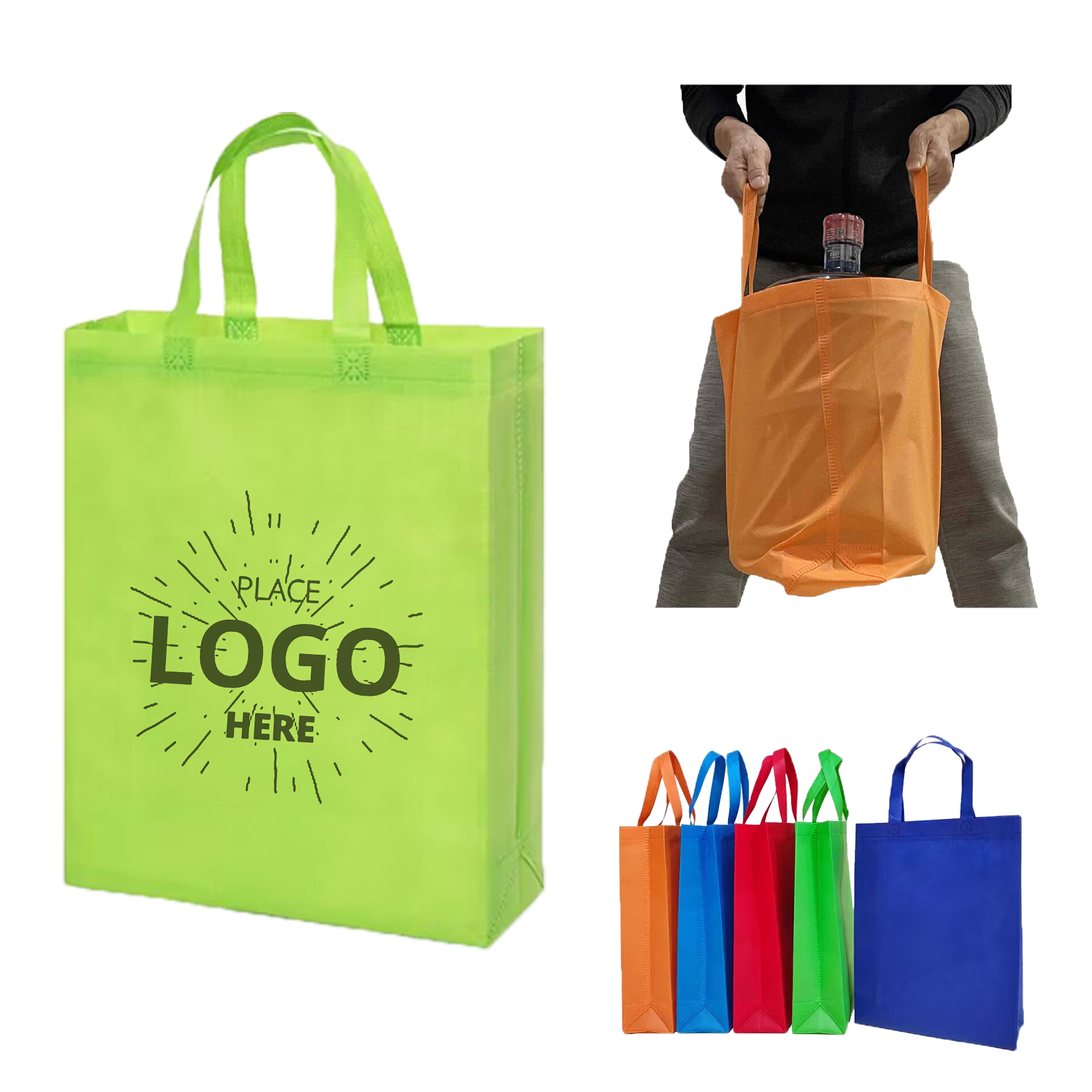 Reusable Lightweight Non Woven Tote Bag 3
