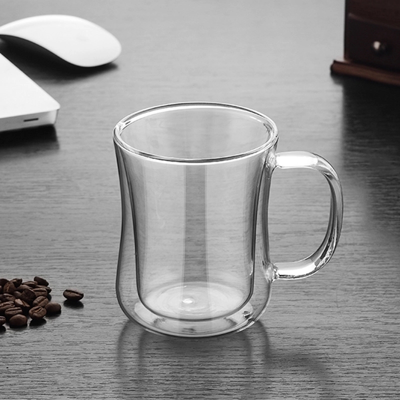 Double Wall Espresso Glass Coffee Cups 4