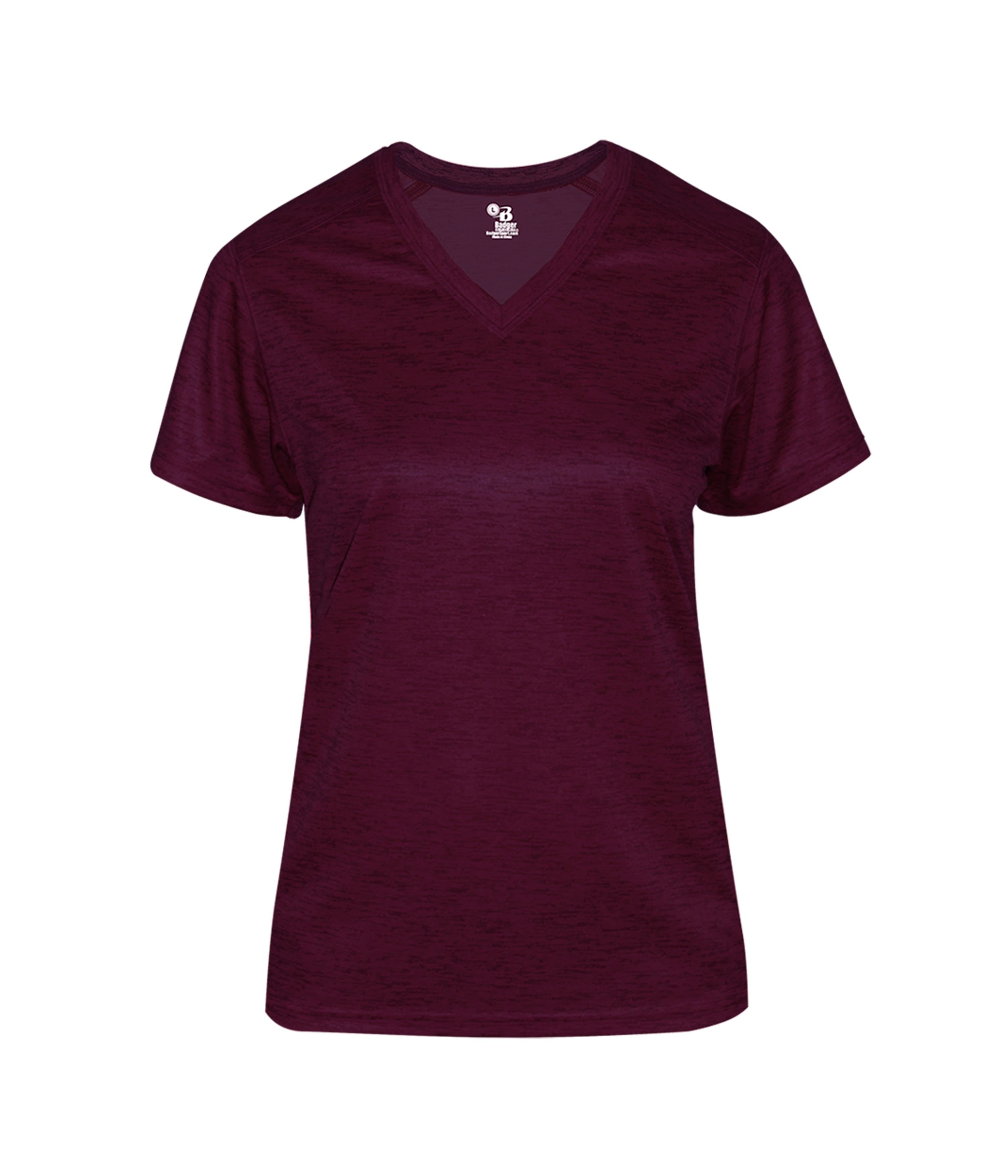 TONAL BLEND LADIES' V-NECK TEE 10
