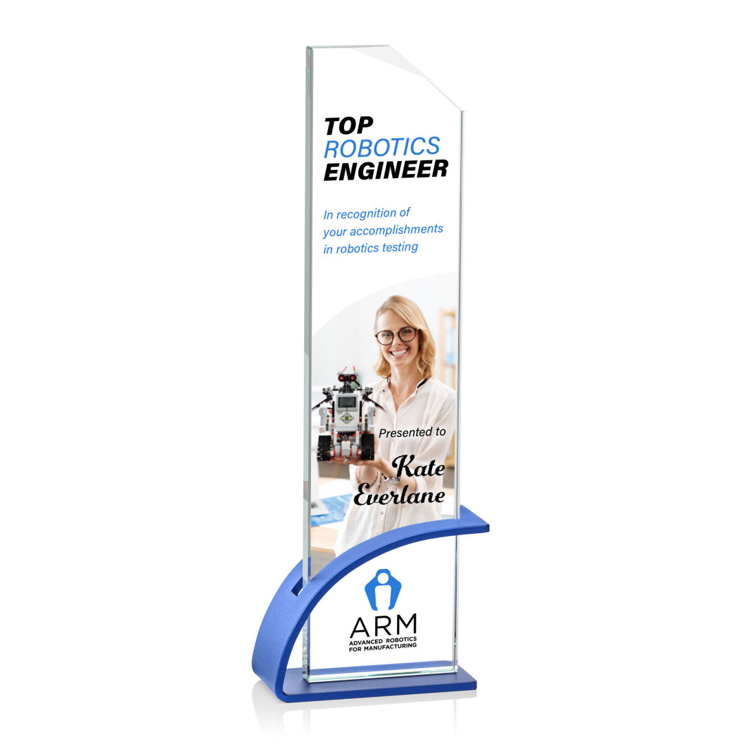Barton VividPrint™ Award - Blue 13