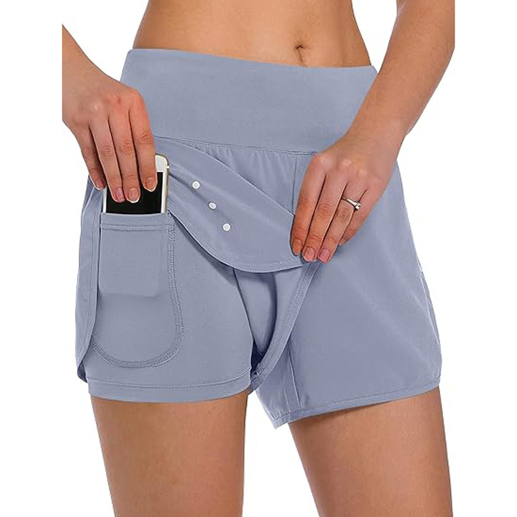 Women's 2 in 1 Running Shorts 20