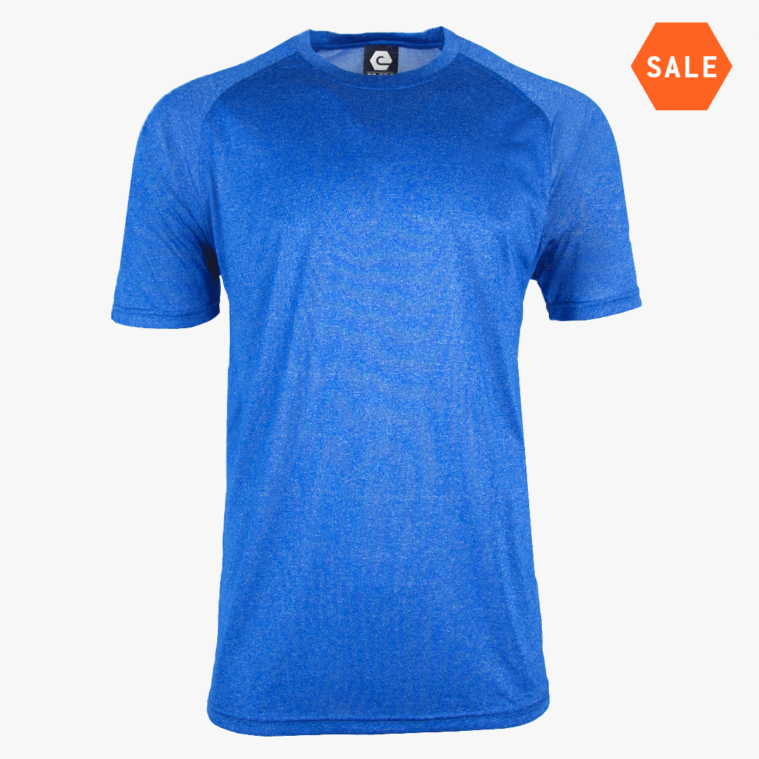 #F104 / Titanium Heather Mens Crew Neck Tee 4