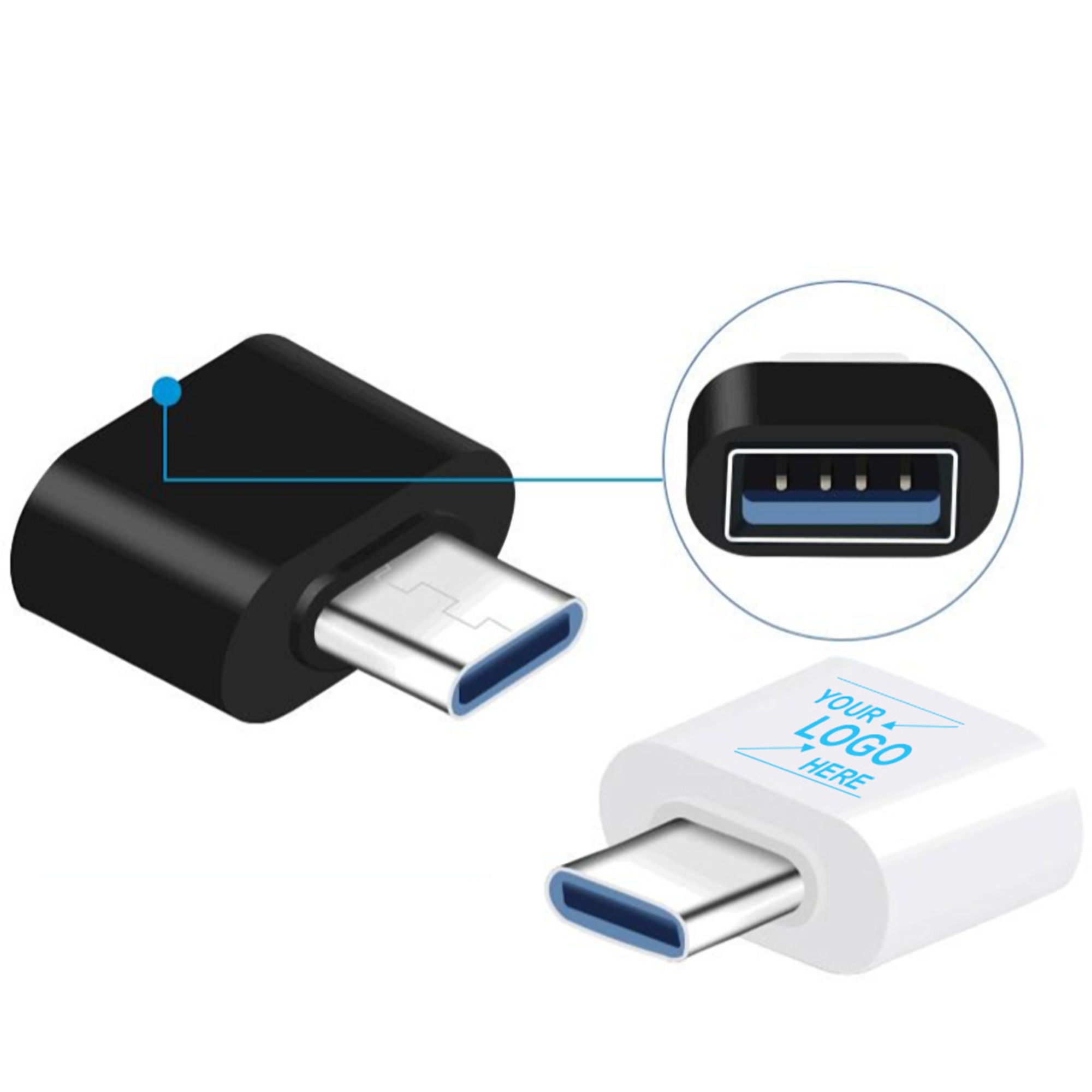 USB C OTG Adapter Converter 3