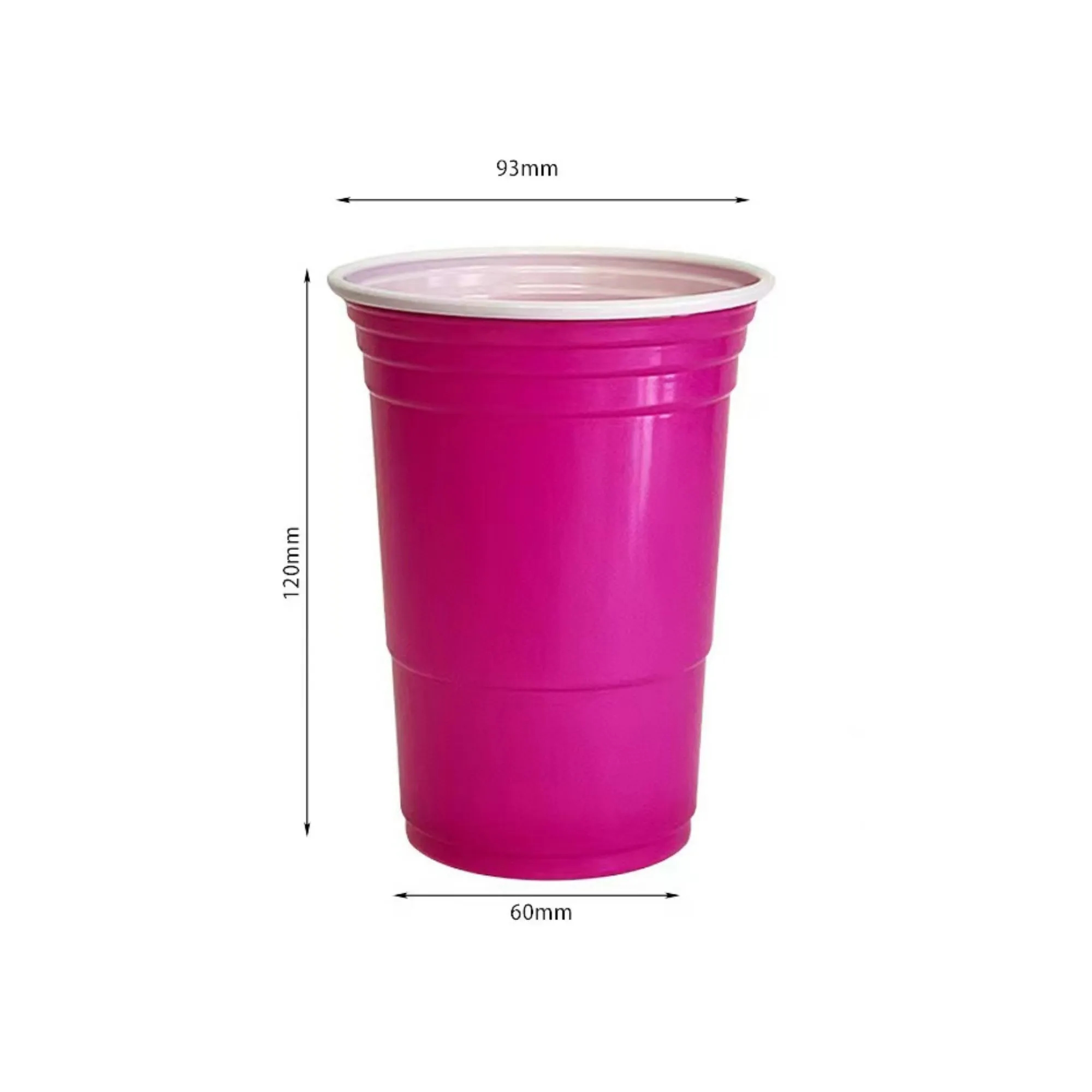 16OZ Disposable Plastic Party Cup 4