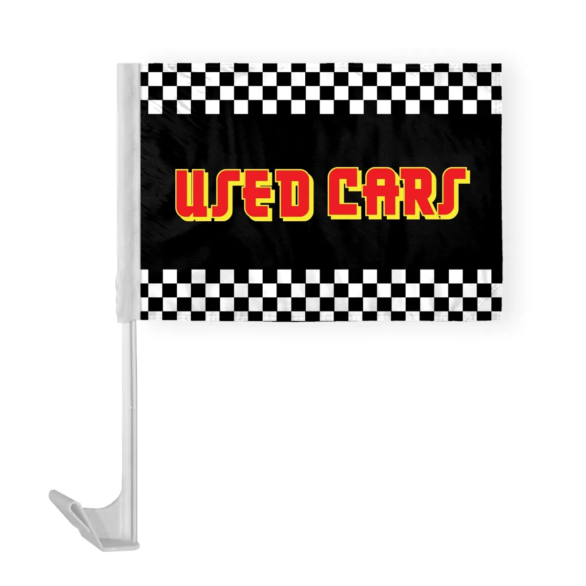 12" x 16" Advertising Car Flag - wPoly 23