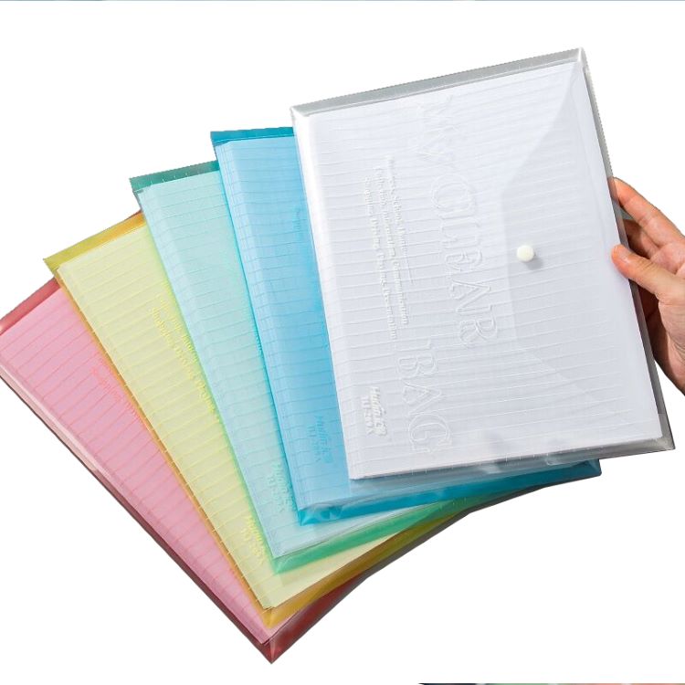 A4 Button lock document bag 2