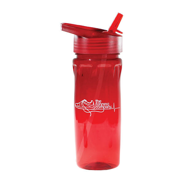 18 oz. Poly-Saver PET Bottle with Straw Cap 4