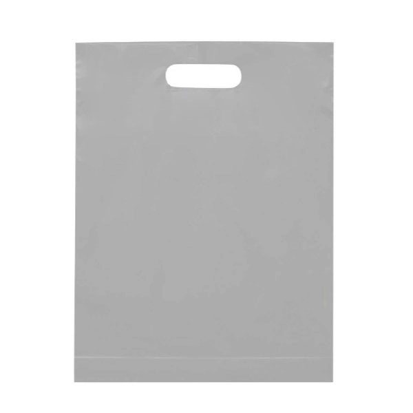 Plastic Die Cut Handle Bag - 12 " x 4 " x 15.75 " 12