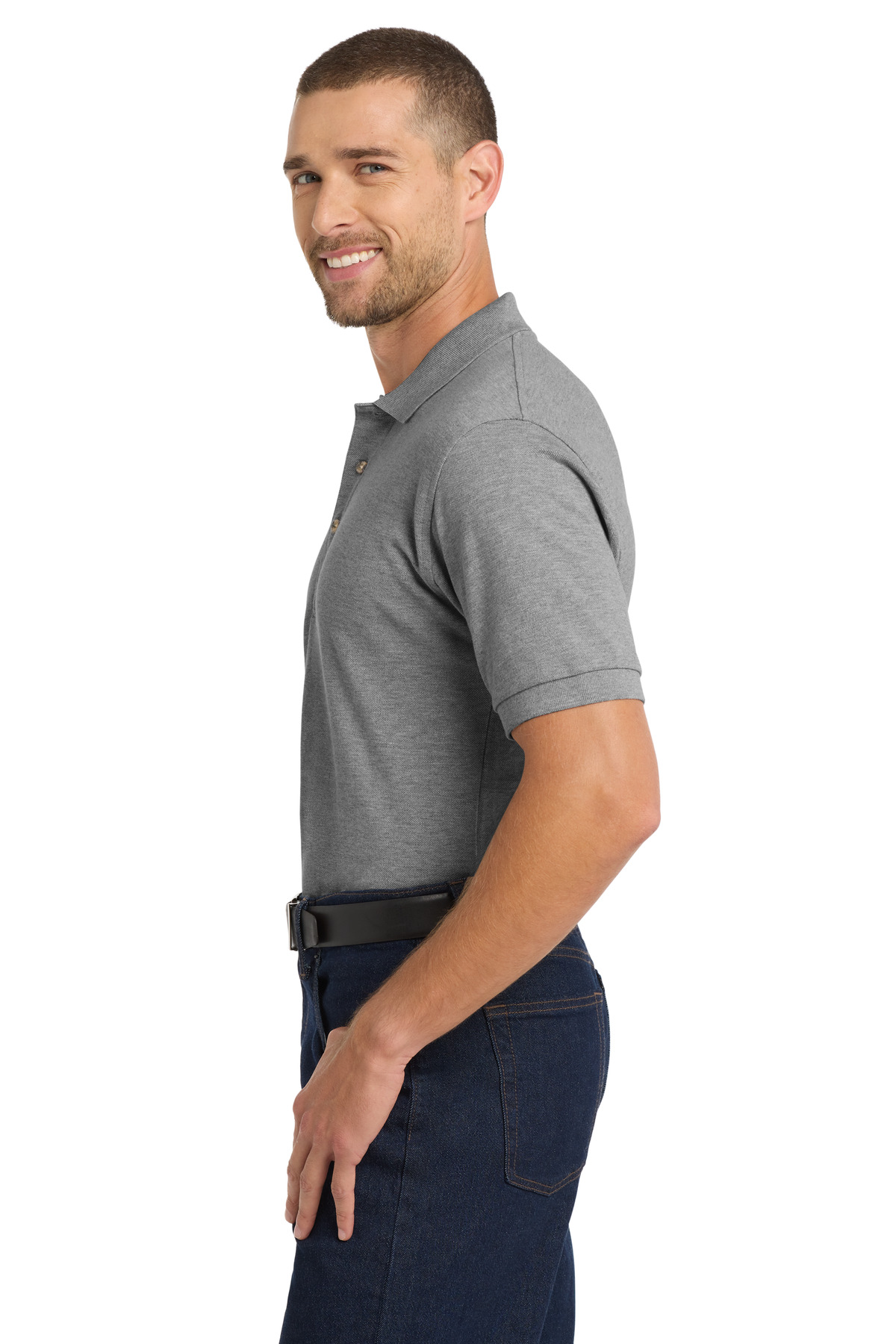 Port Authority Heavyweight Cotton Pique Polo. K420 23