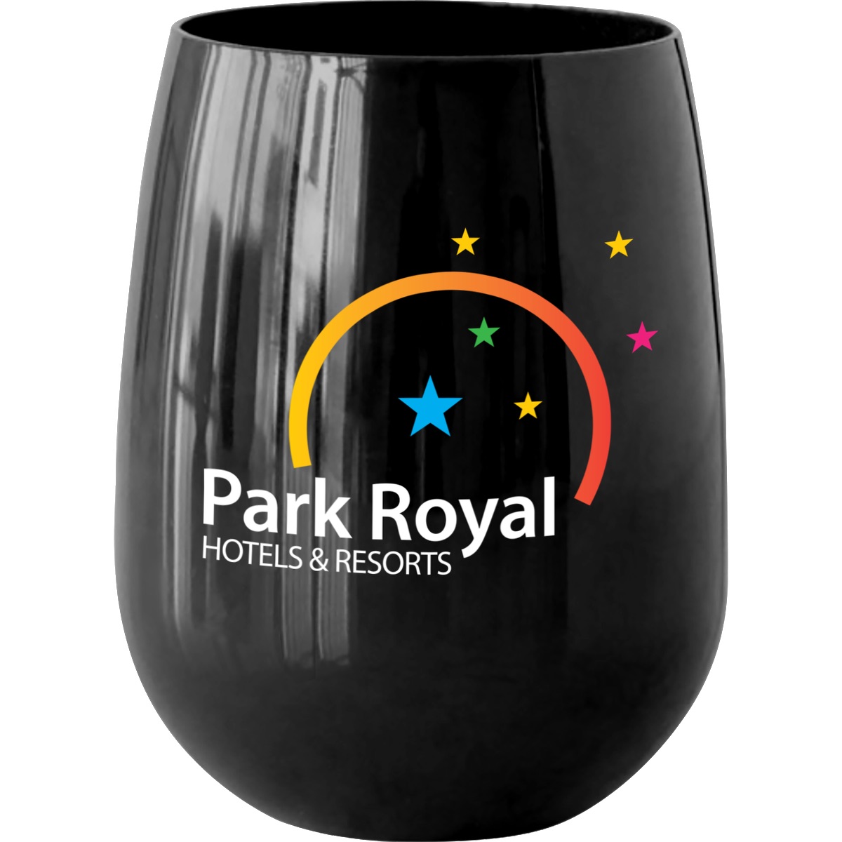 Symglass 12oz Colored Stemless Wine Glass 25