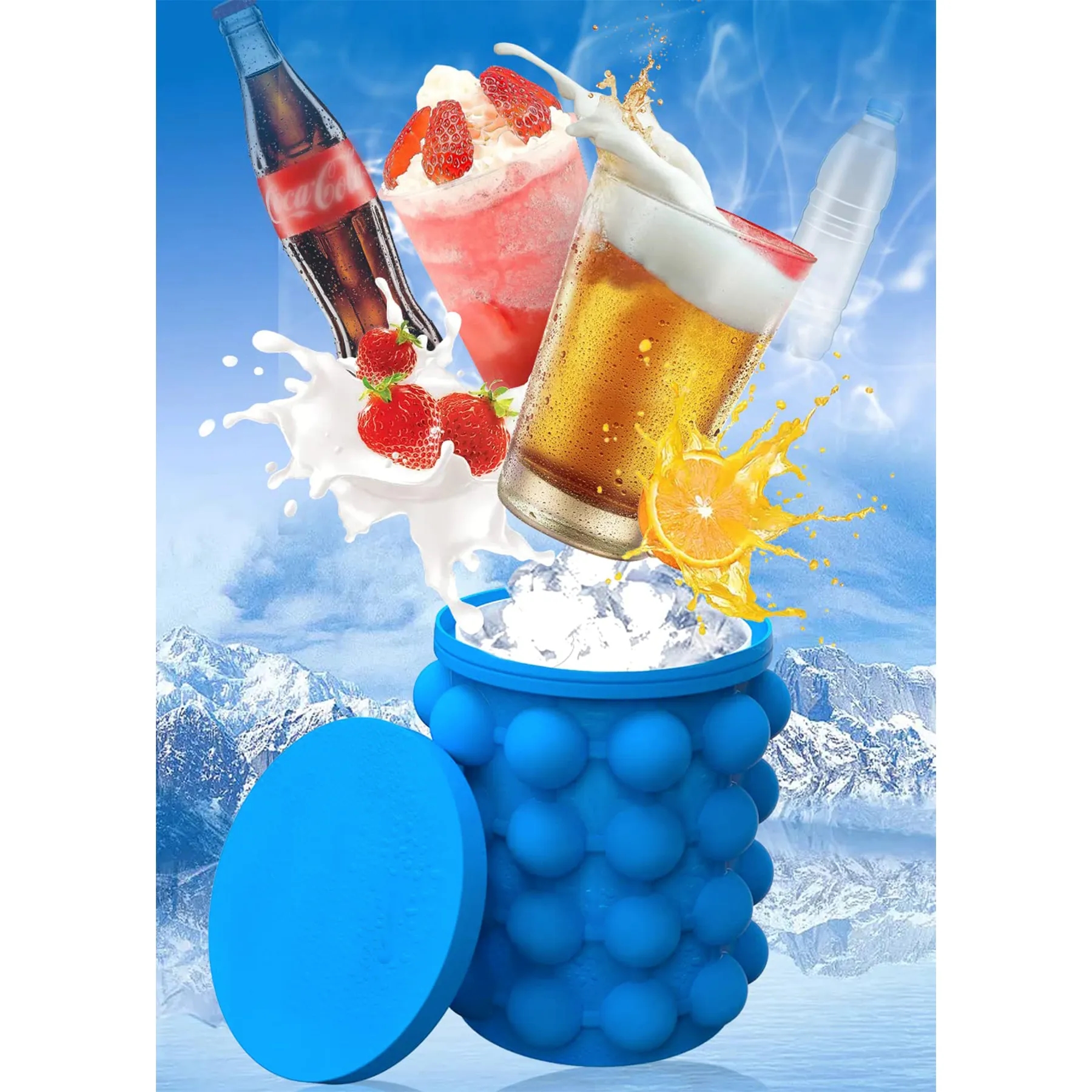 Ice Cube Mold Trays 1