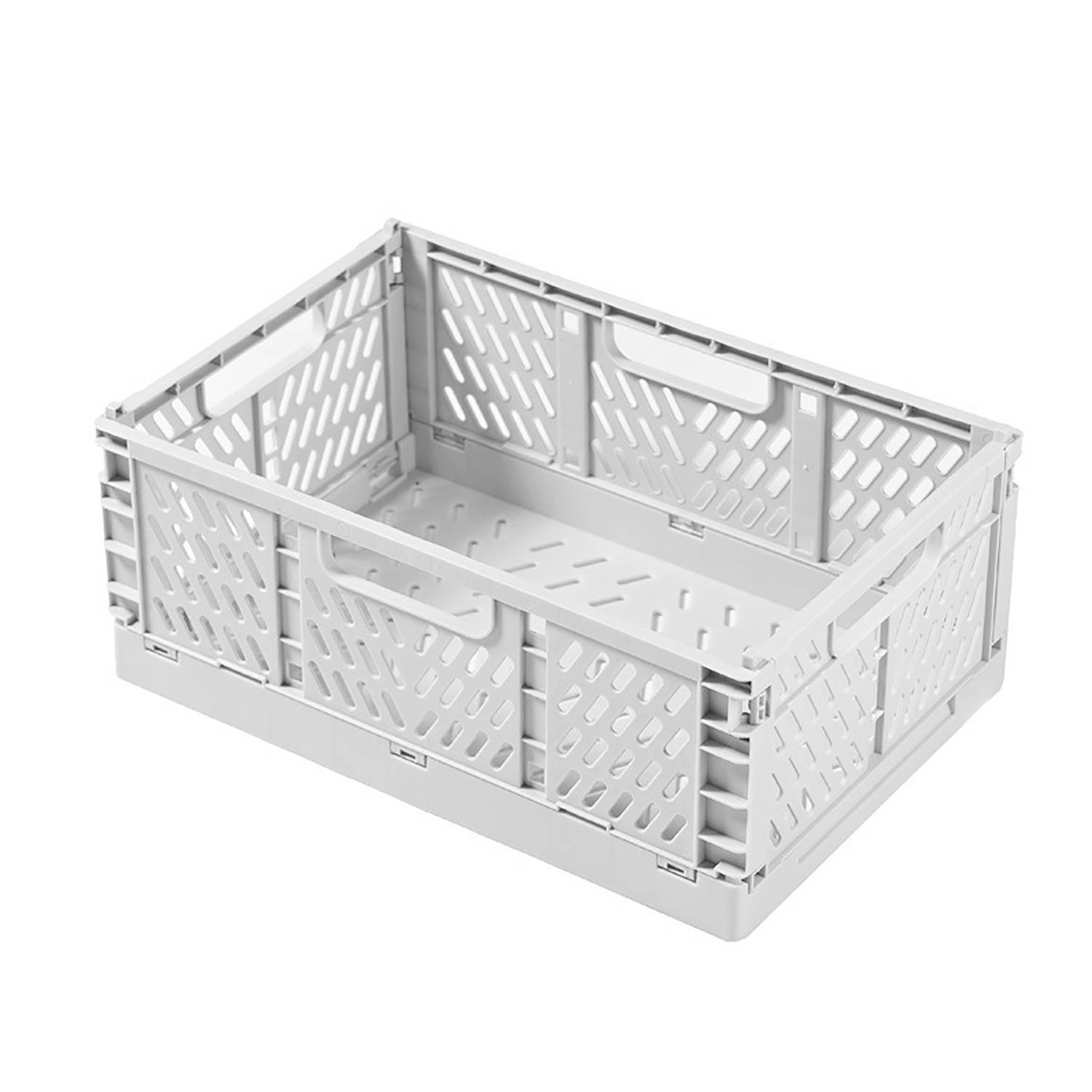 Foldable Plastic Storage Basket for Home Kitchen 2
