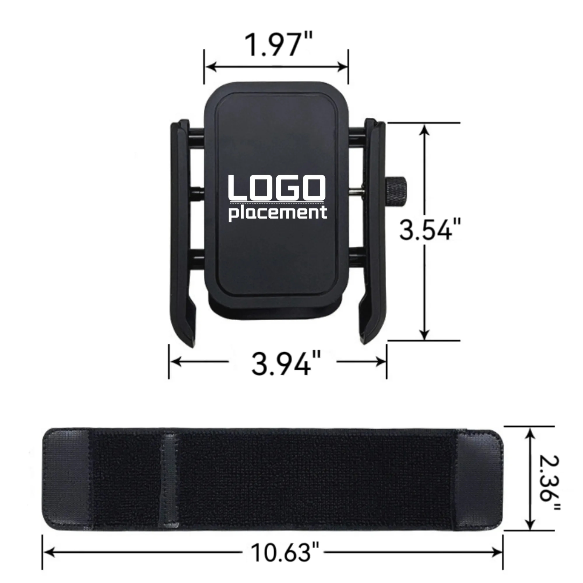 Wrist Phone Holder: Rotatable, For Delivery Running Unisex S 1