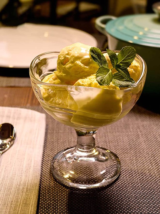 Clear Glass Dessert Bowl 4