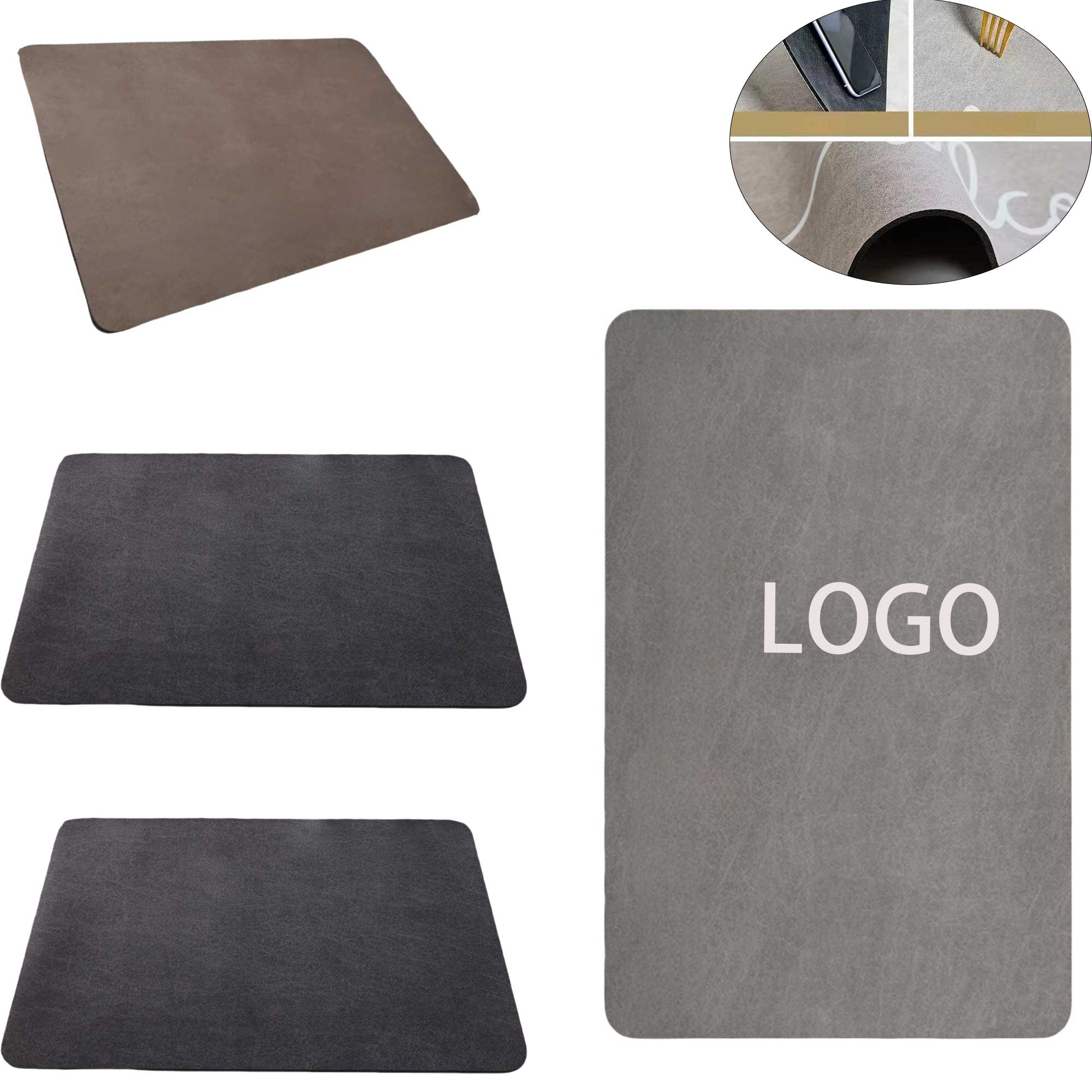 Square Diatom Mud Bathroom Mat 2