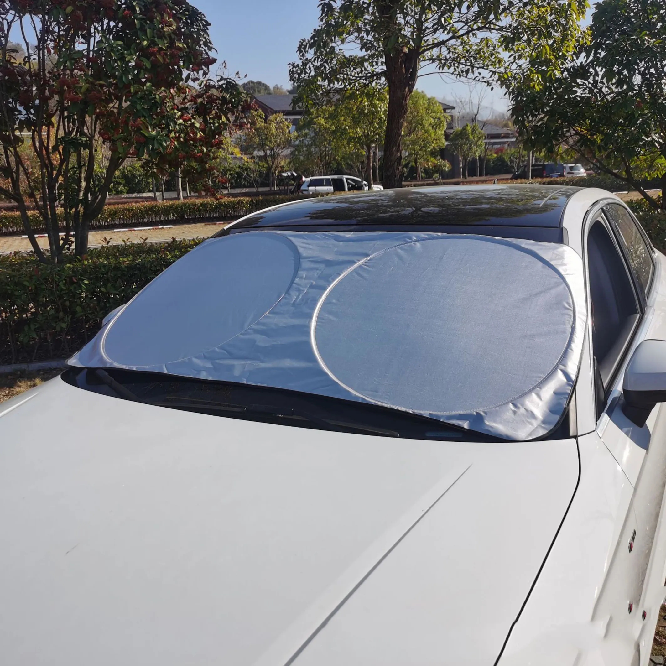 Foldable Car Windshield Sunshades 4