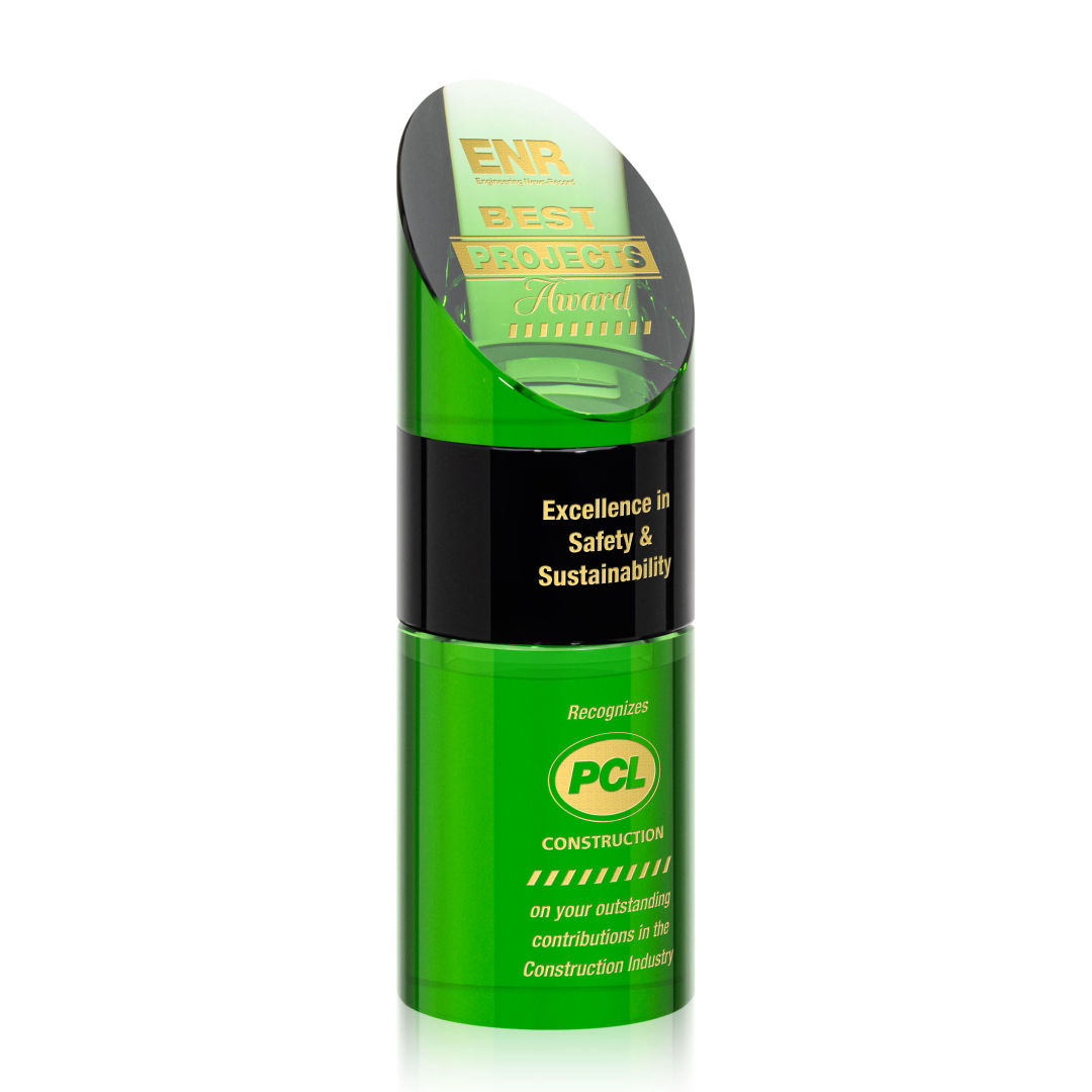 Atlantis Stacker Award - Green 9