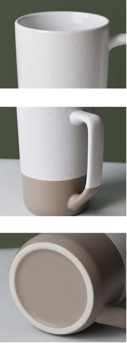 17oz Ceramic Coffee Mugs with Handle 5