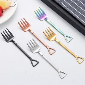 4.72 Inch Shovel Shaped Fruit Fork 12