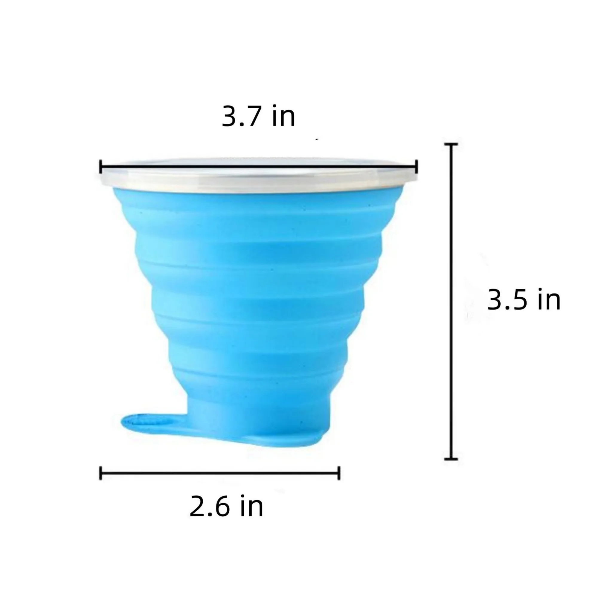 Silicone Collapsible Travel Water Cup 4