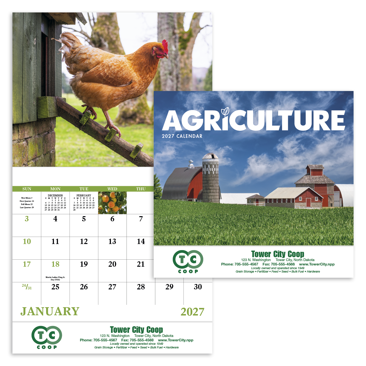 Good Value™ Agriculture - Stapled Calendar 58