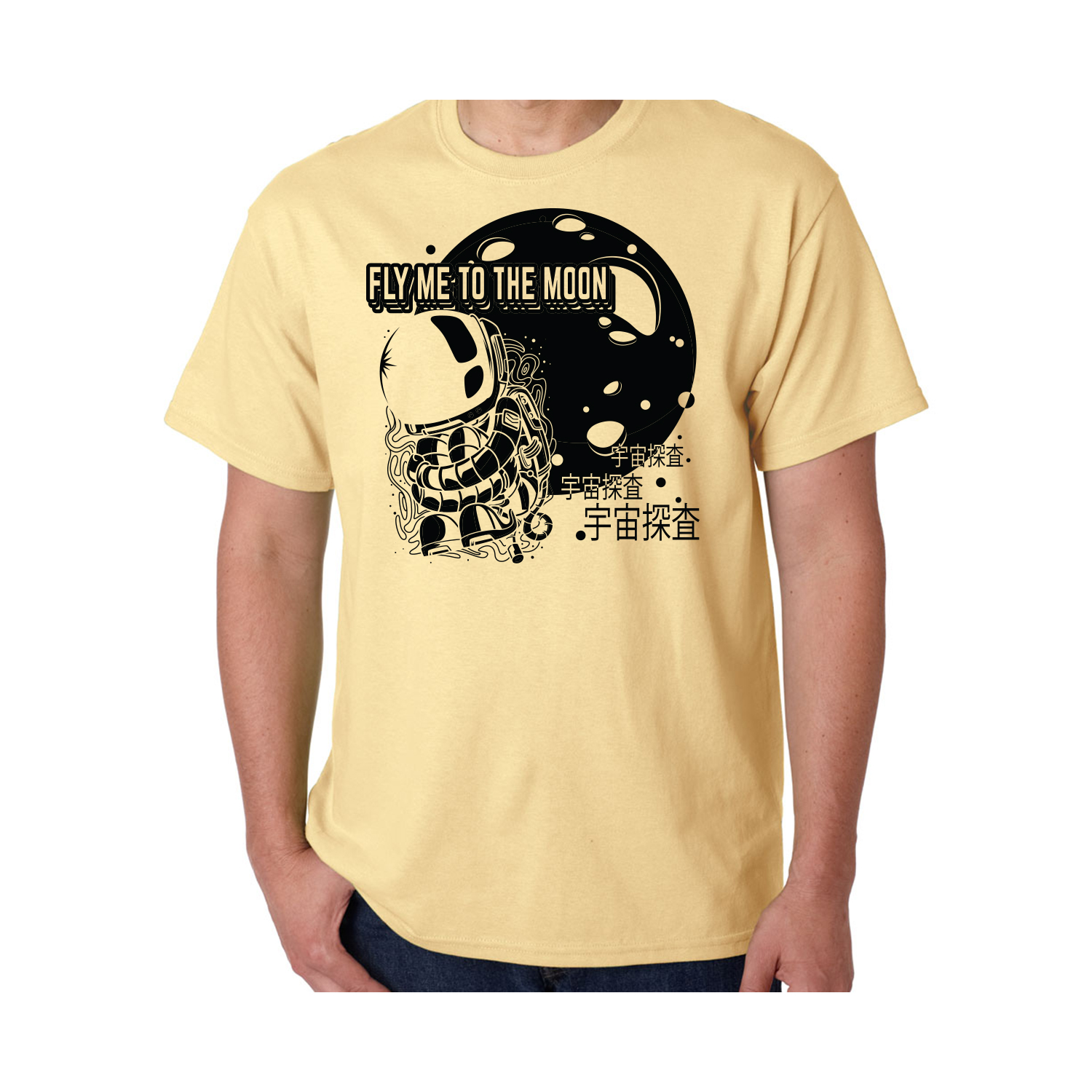 Gildan™ 5.3 oz Cotton Pre-Shrunk T-Shirt (1 Color Imprint) 4