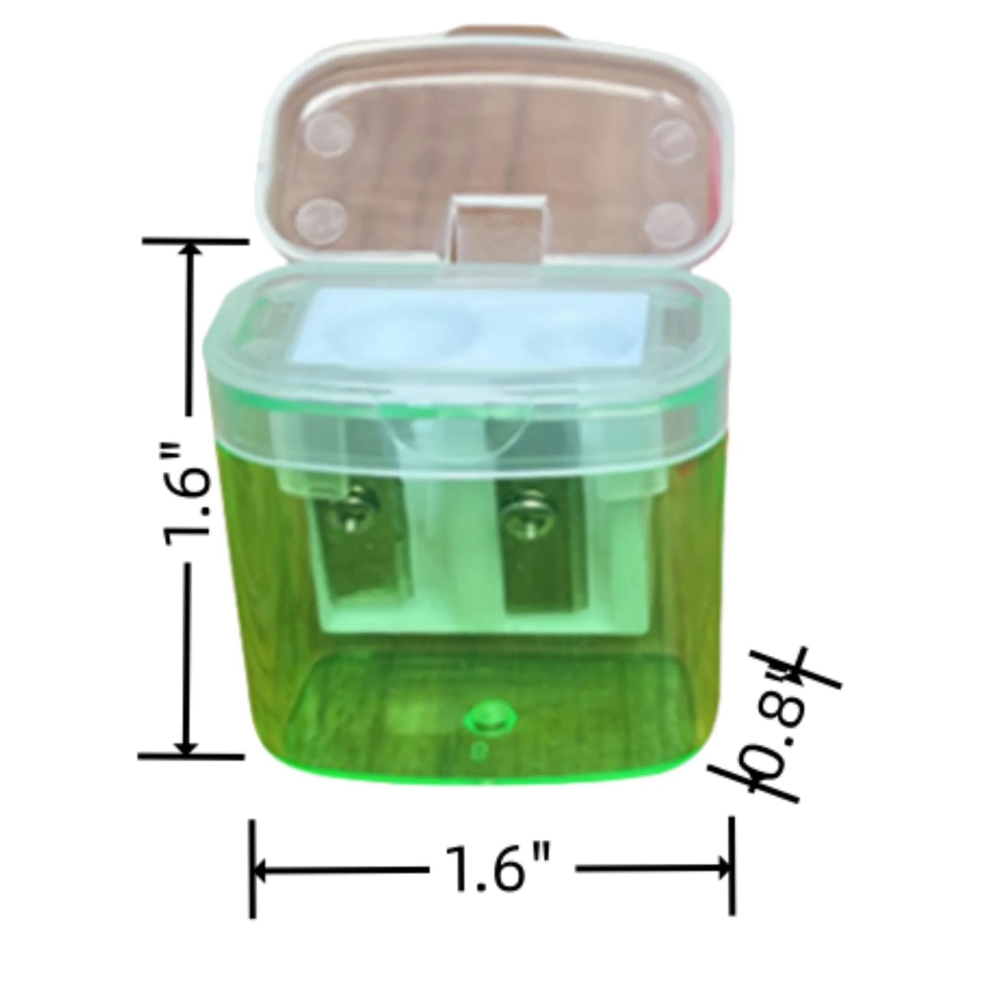 Dual Hole Colored Pencil Sharpeners 2