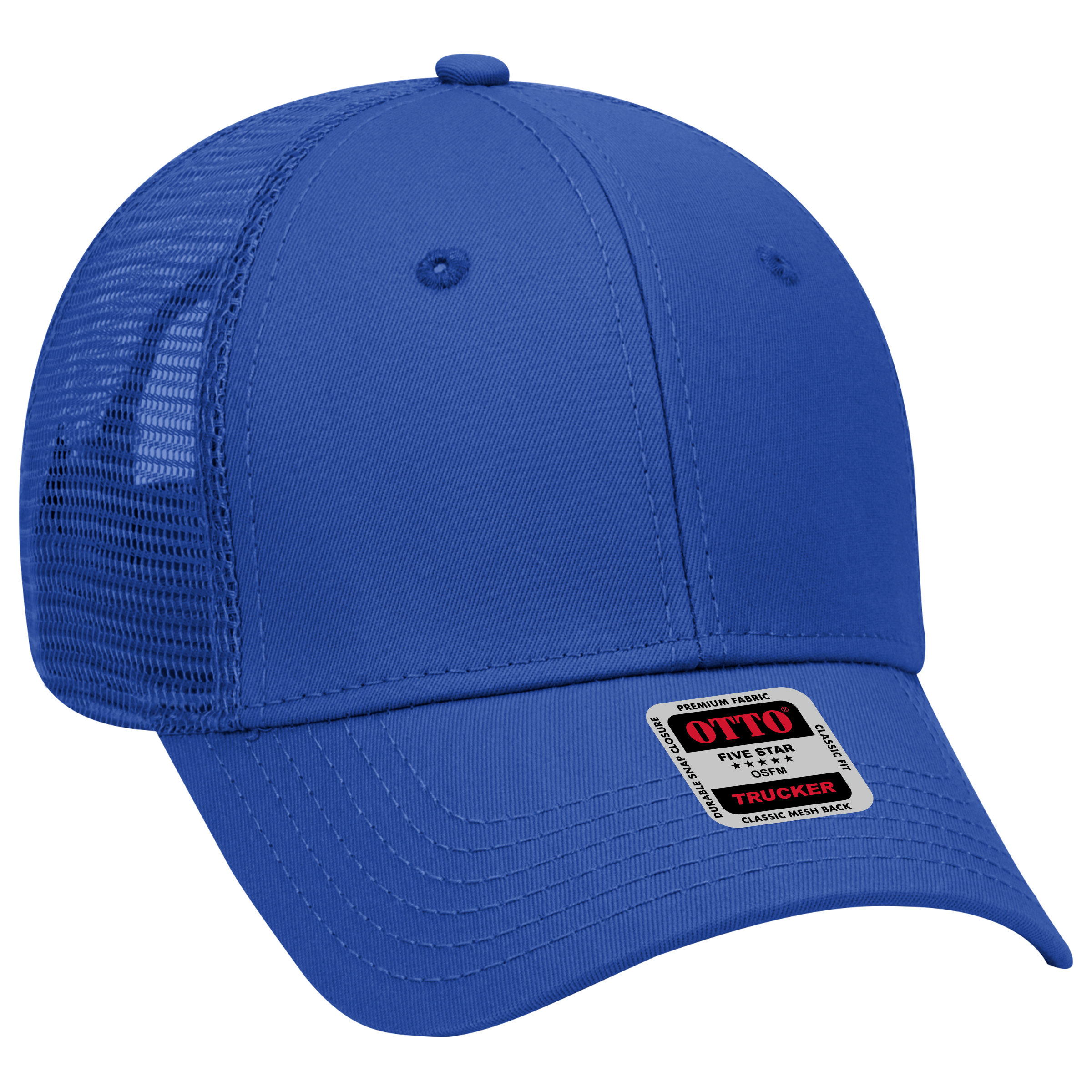 OTTO CAP® 6 Panel Low Profile Mesh Back Trucker Hat 3