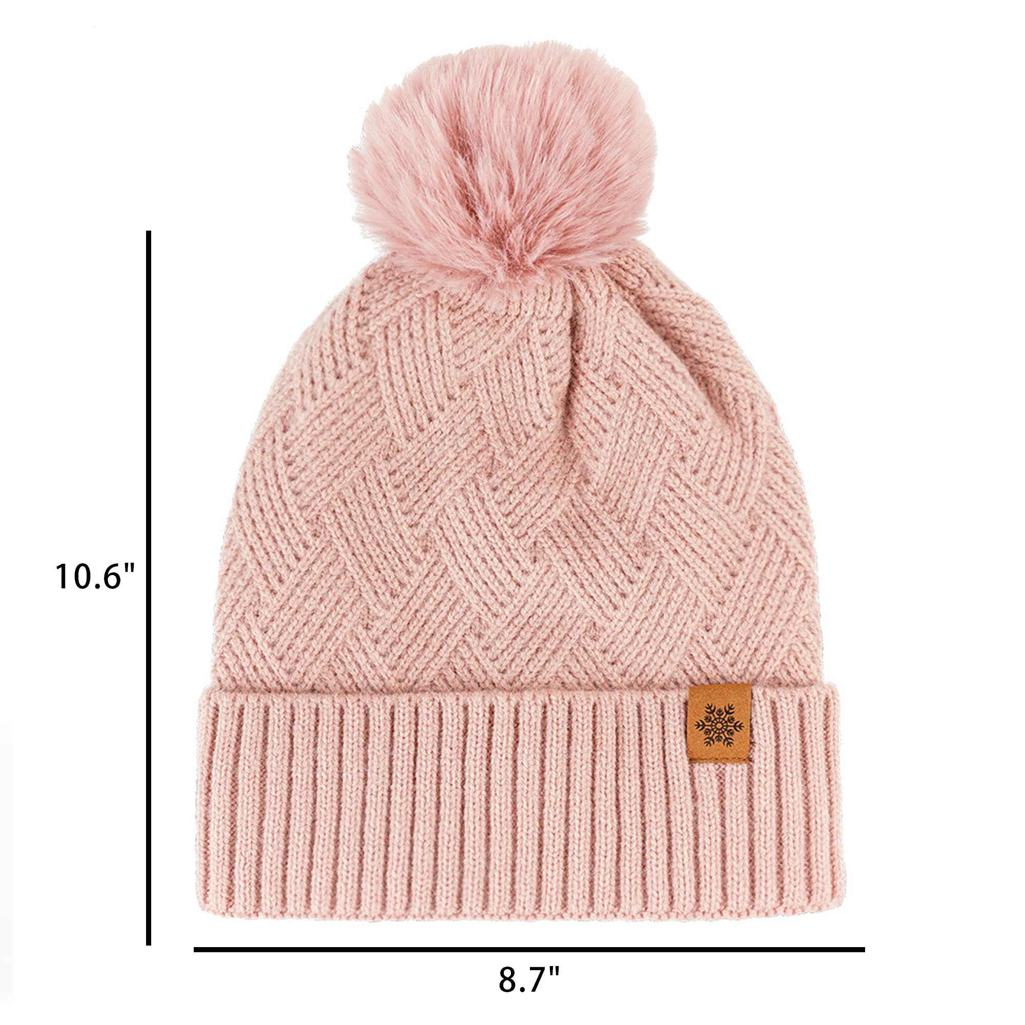 Warm Knit Winter Beanie Hat 2