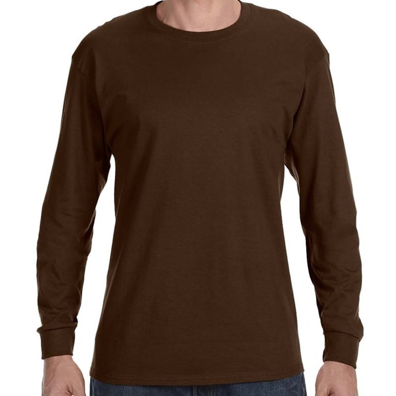 Jerzees 5.6 Oz., 50/50 Heavyweight Blend™ Long-Sleeve T-Sh 9