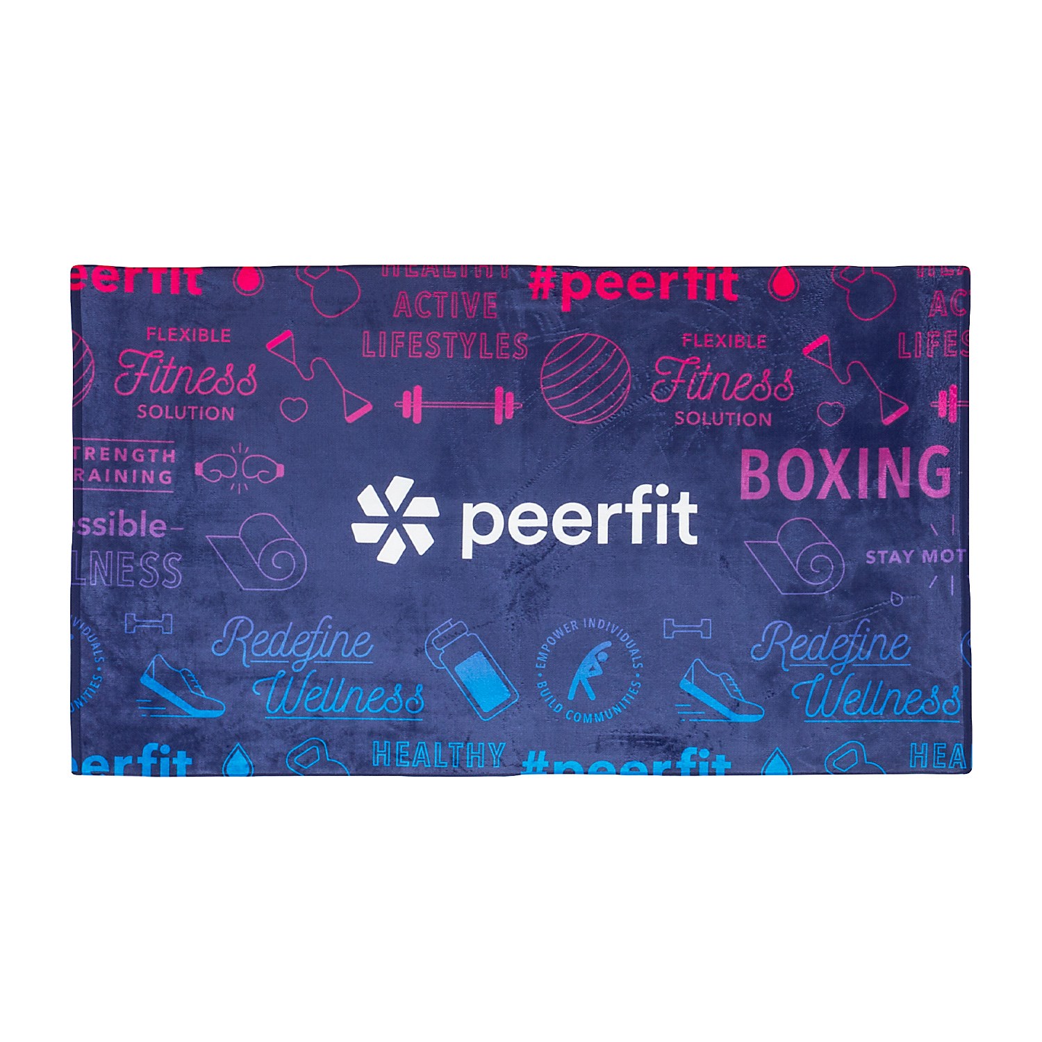 Oversized Subli-Plush Fitness Towel 3