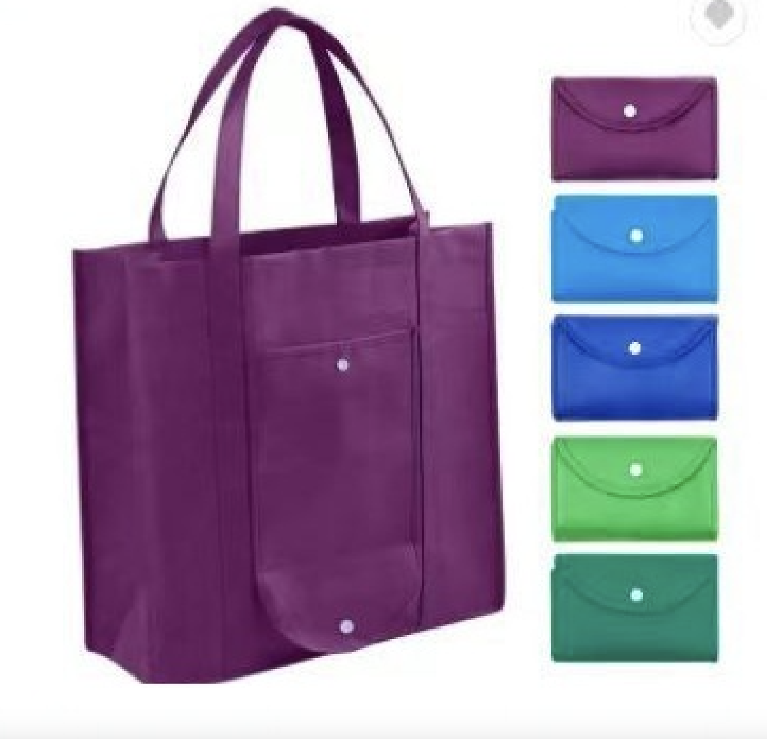 Reusable Non-Woven Foldable Shopping Tote Bag 4