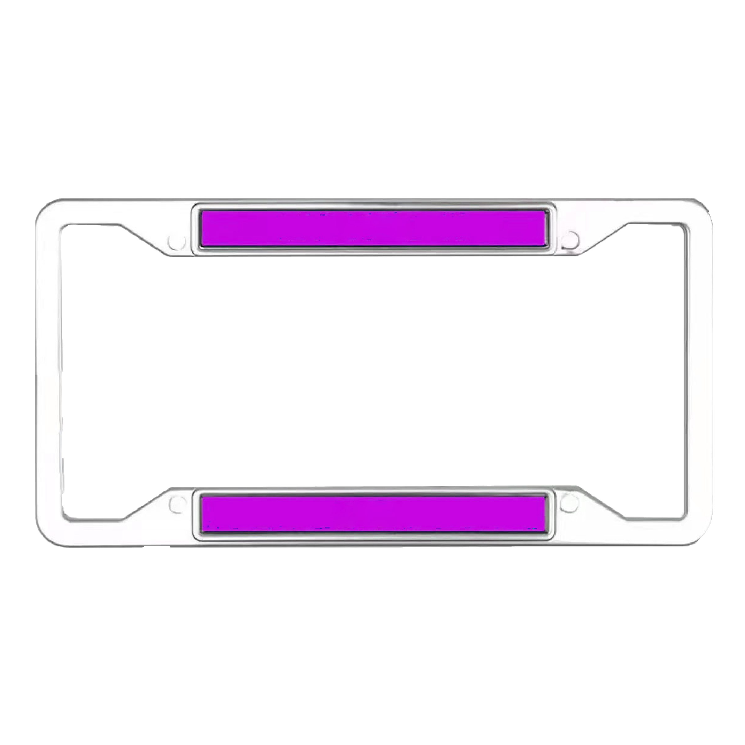 Aluminum Personalized Acrylic Plate Frame 2