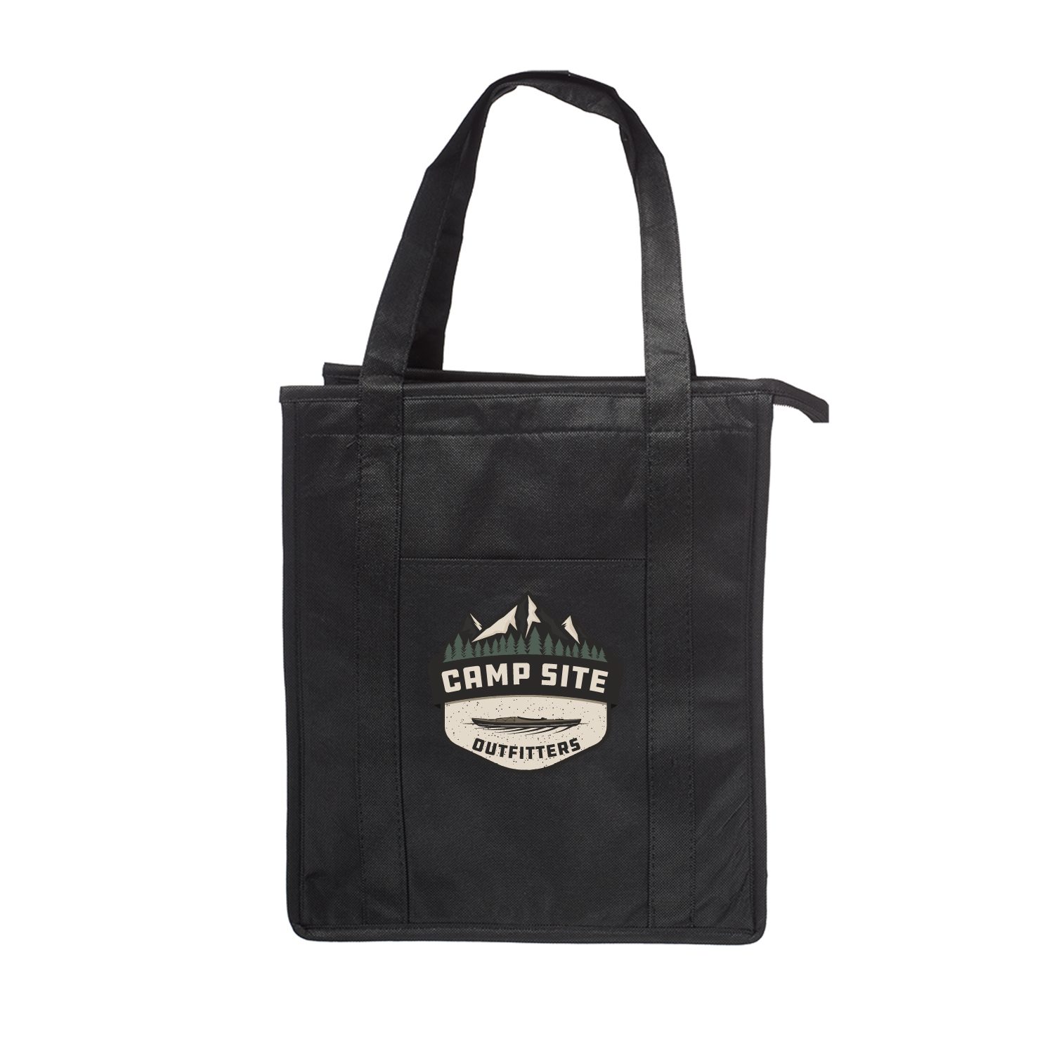 Stay Cool Non-Woven Insulated Tote Bag (Full Color Imprint) 11