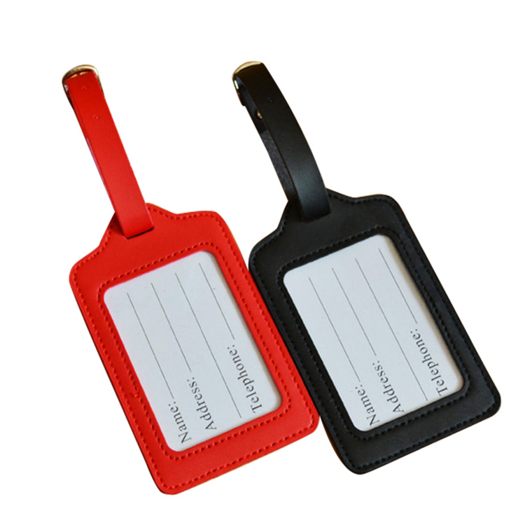 PU Leather Luggage Tag 1