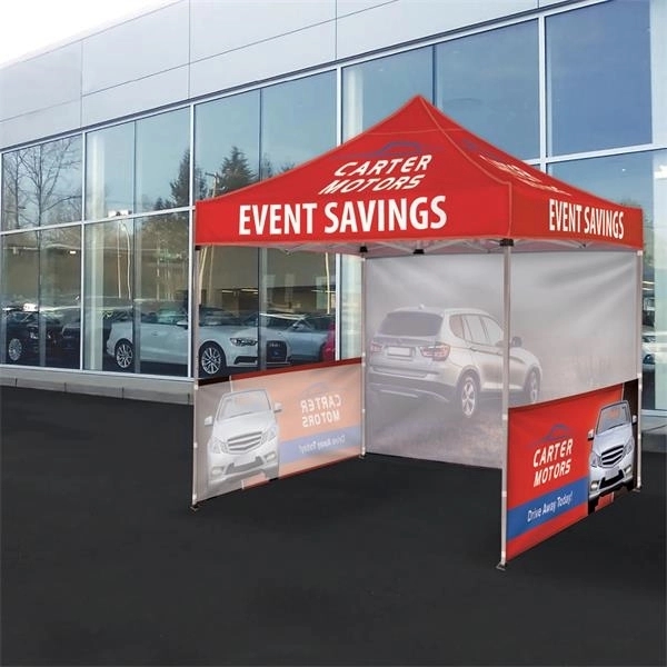 10ftx10ft Personalized Tent w/Roller Bag 3