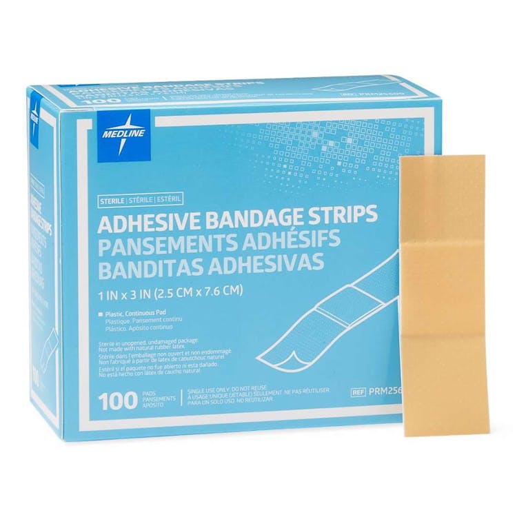 Plastic Adhesive Bandages -  1" x 3" 2