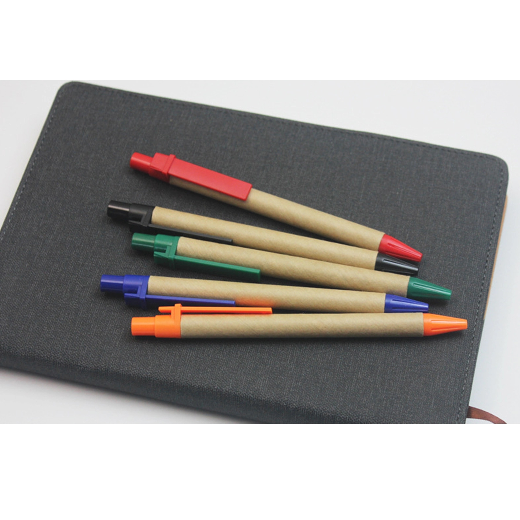 Eco Friendly Medium Point Black Ink Pens Bulk Click Personal 2