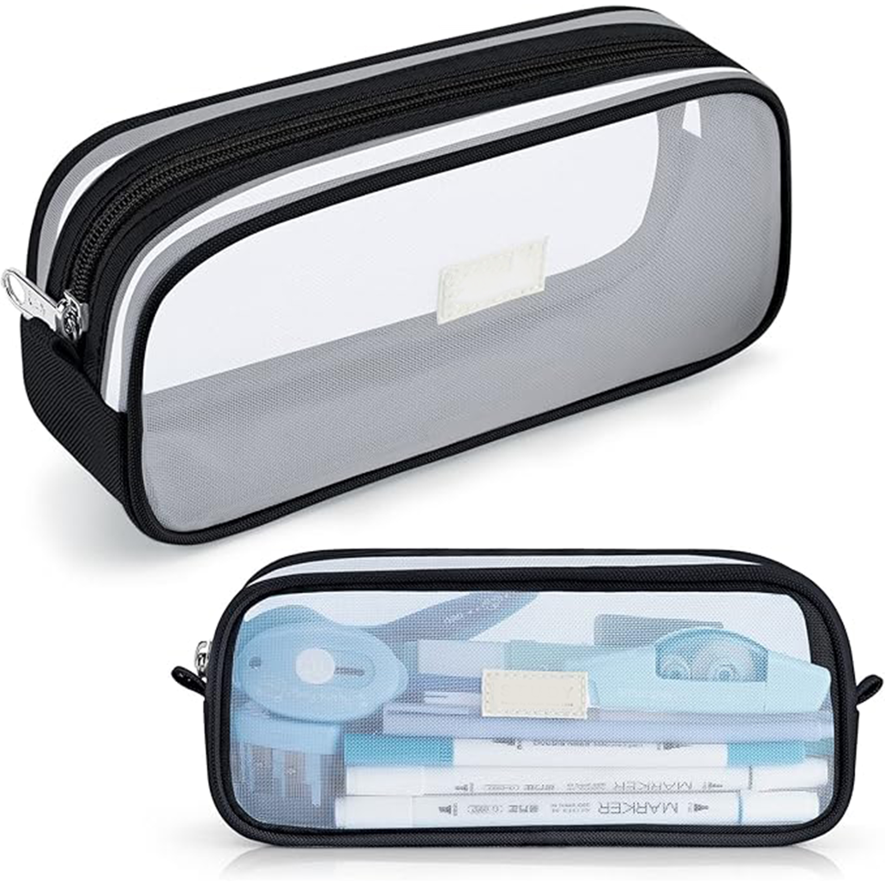 Grid Mesh Pencil Case 10
