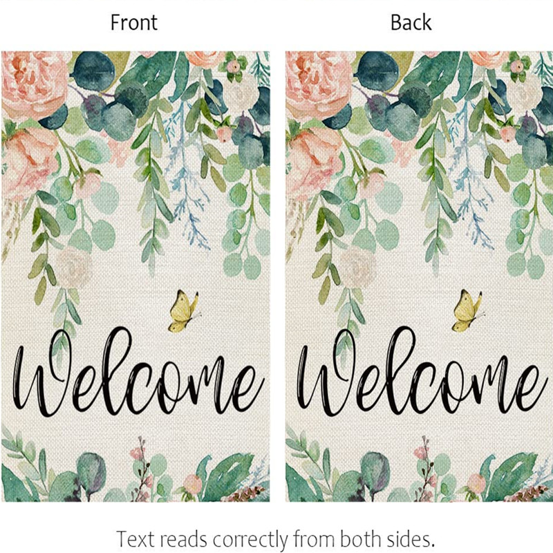 Personalization Double Sided Garden Flag 2