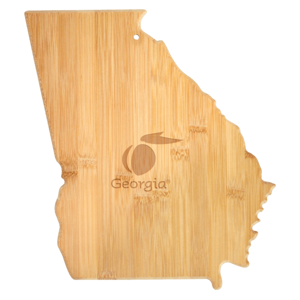U.S. State Shaped Bamboo Cutting and Serving Boards 340