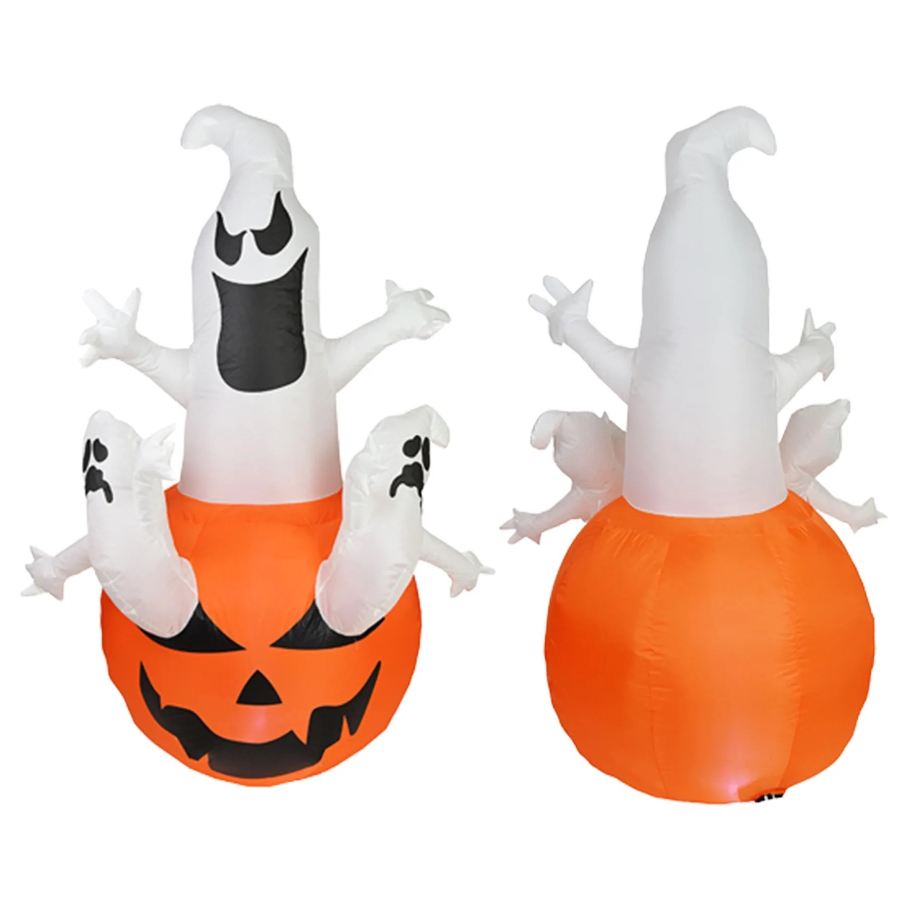 Halloween Inflatable Three Ghosts With Pumpkin 2
