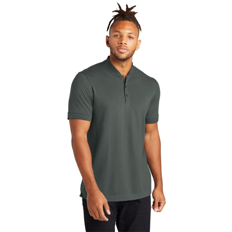 Mercer+Mettle Stretch Pique Henley 4