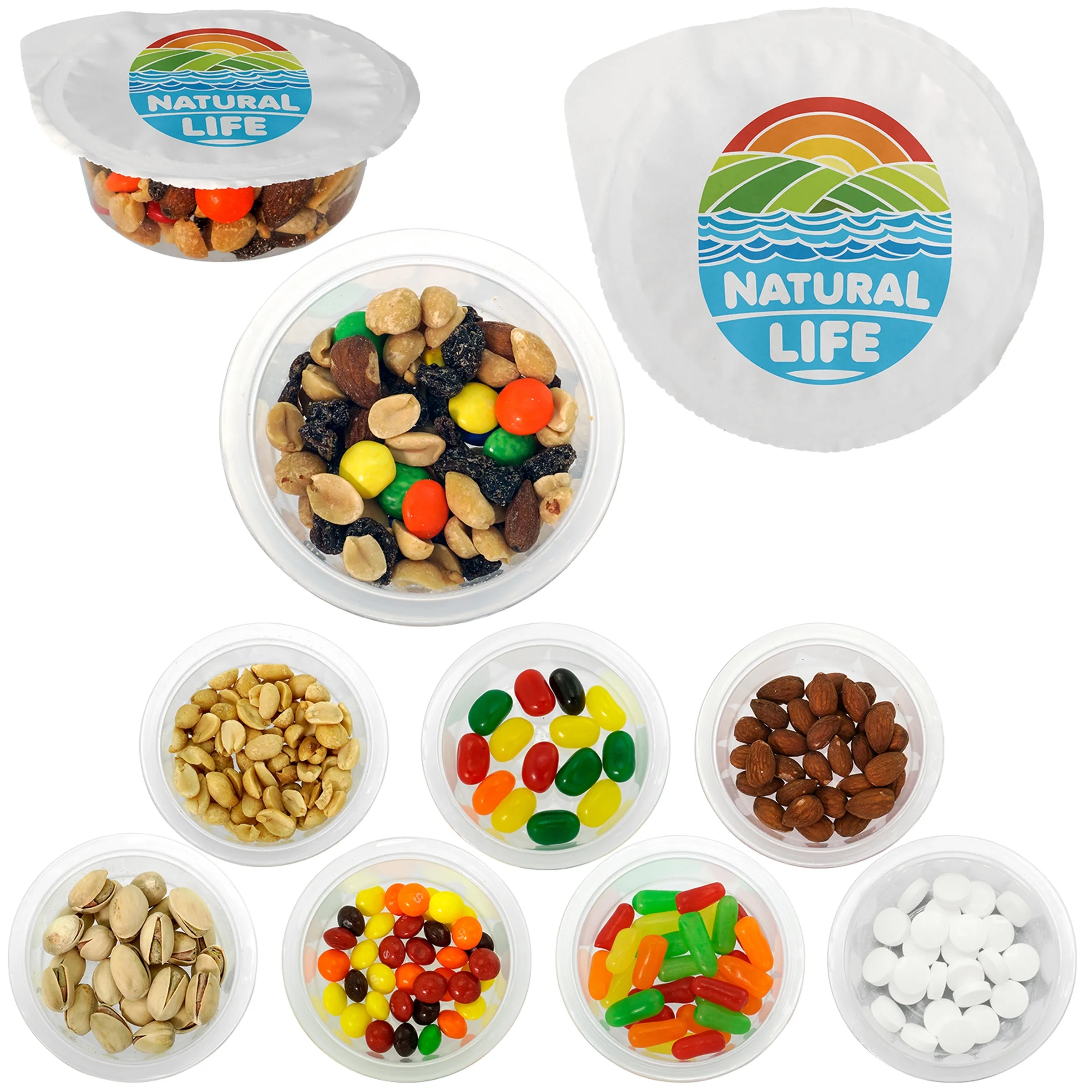 LARGE FULL COLOR CUP OF CANDY