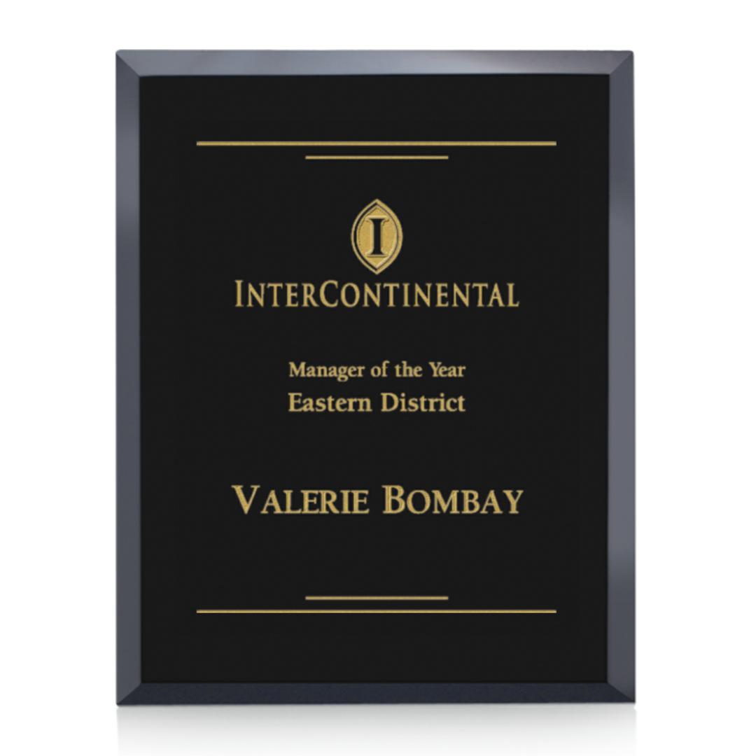 Avonlea Plaque - Black 6