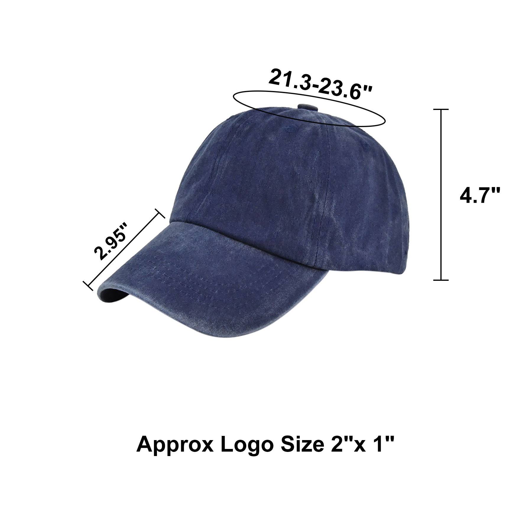 Denim Baseball Hat 2