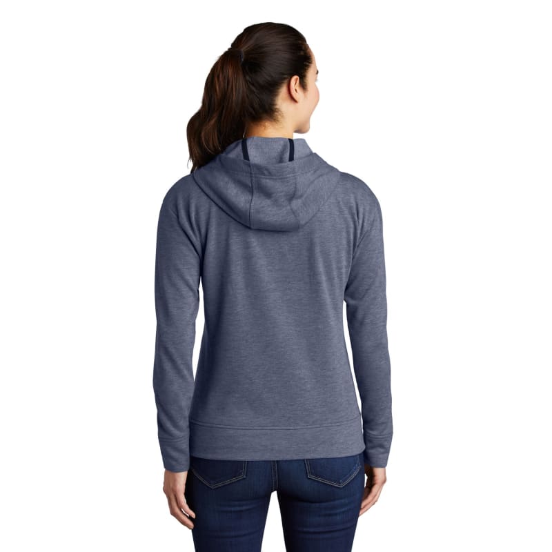 Sport-Tek Women's PosiCharge Tri-Blend Wicking Fleece Full-Zip Hooded Jacket 31