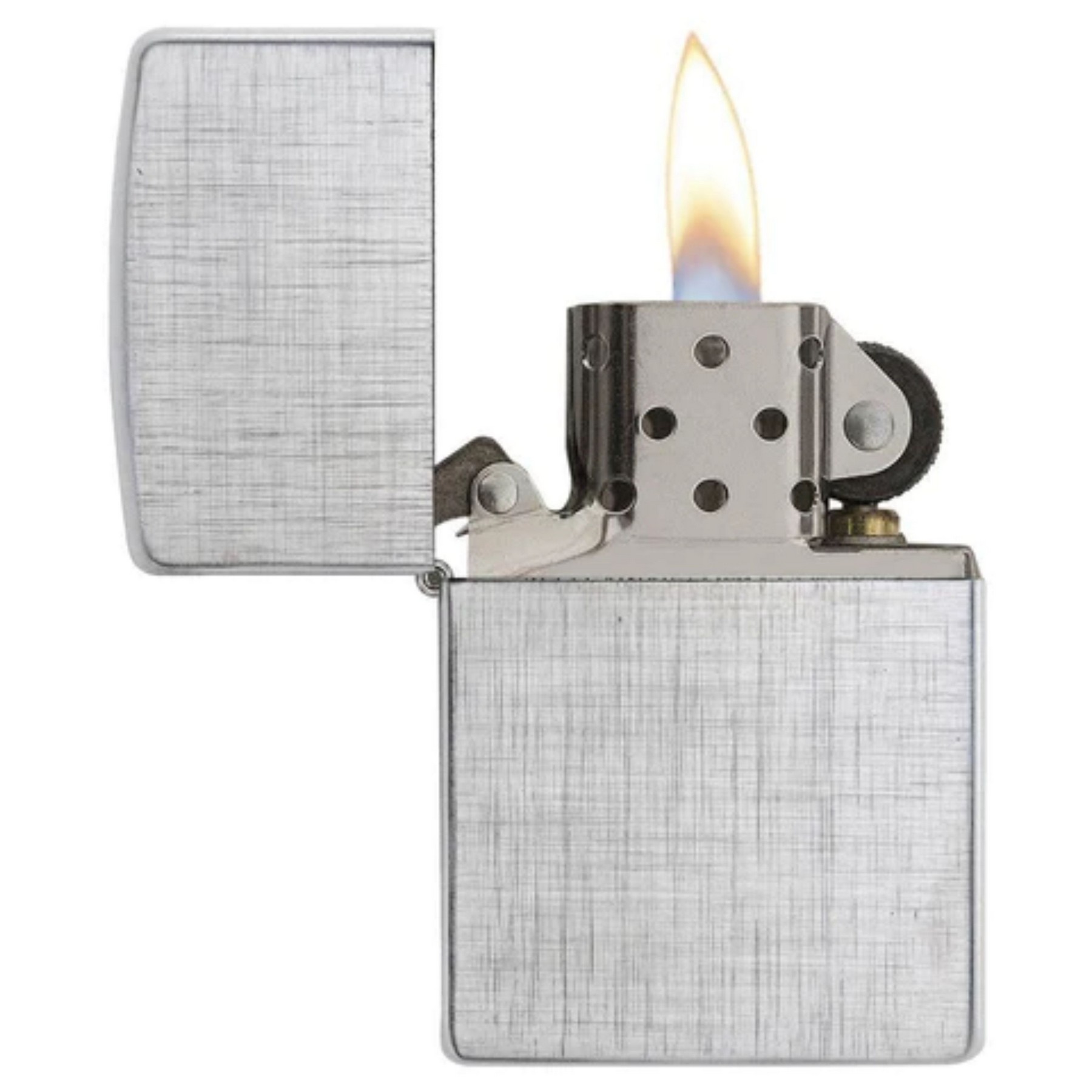 Genuine Zippo windproof lighter - Linen Weave 2